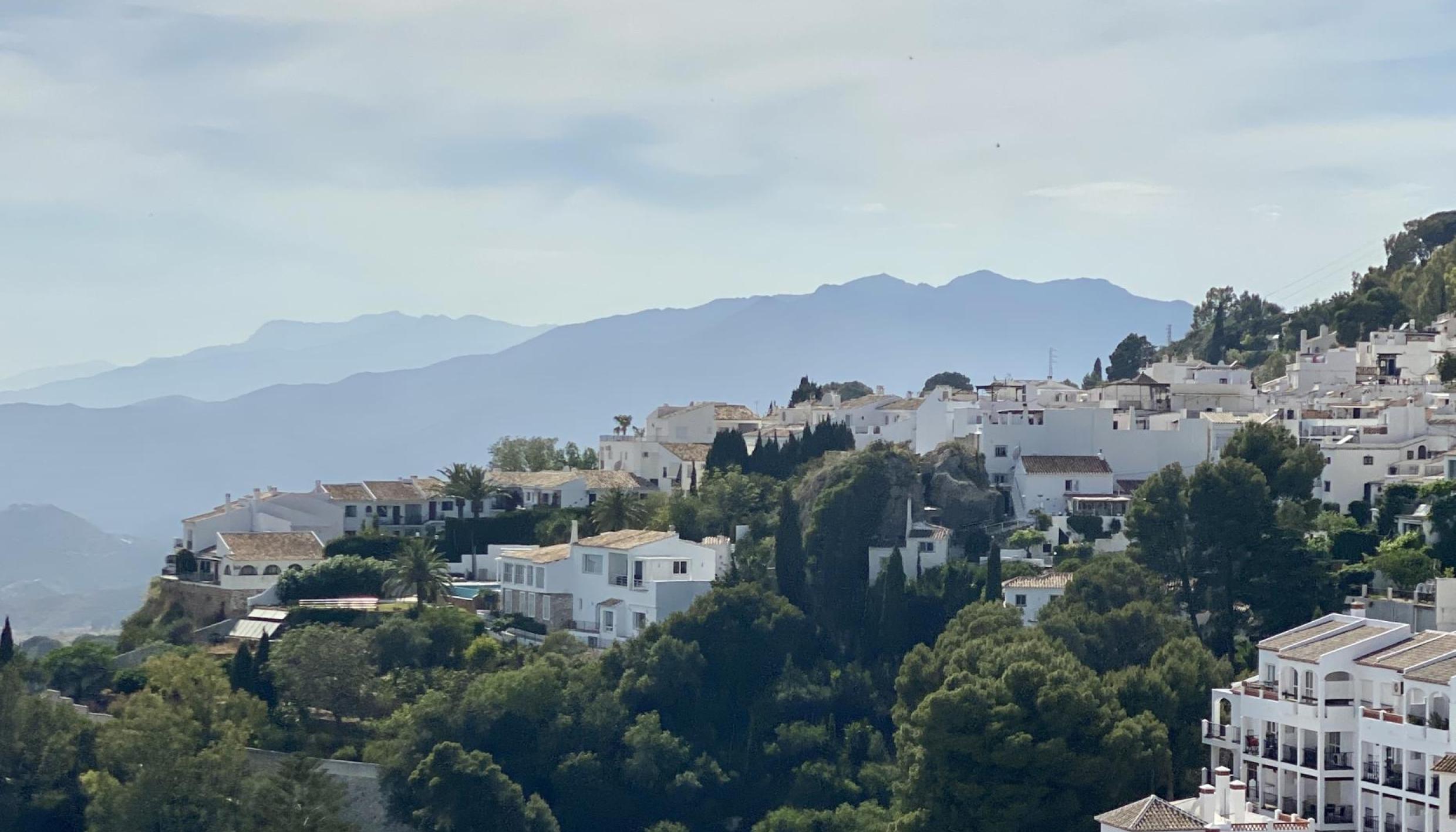 beautiful landscape in Costa del Sol